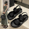 Double Strap Sling Back Sliders